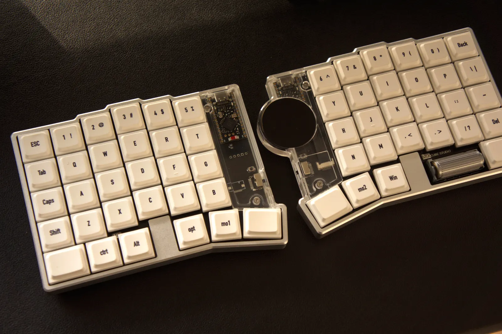 MIX, with the touchpad on the right half